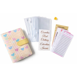 Budget Binder A6 Hartjes Geel - Complete Spaarmap Set